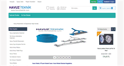 Desktop Screenshot of havuzteknik.com